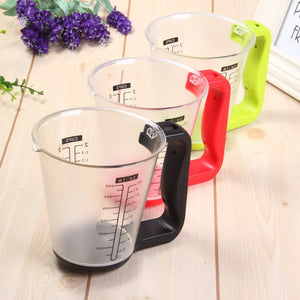 Hostweigh Measuring Cup Kitchen Scales Digital Beaker Libra Electronic Tool Scale with LCD Display Temperature Measurement Cups