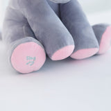 1PC 30cm Peek A Boo Elephant & Bear Stuffed Animals&Plush Doll Play Music Elephant Educational Anti-stress Toy Gift For Children