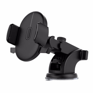 Universal Car Phone Holder Bracket Auto Interior Adjustable Automatically Locking Phone Holder Mount Windshield Accessories