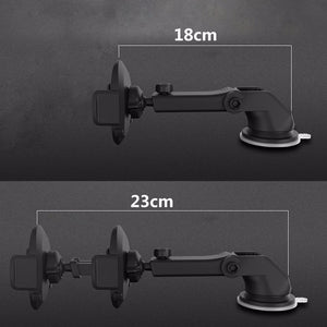 Universal Car Phone Holder Bracket Auto Interior Adjustable Automatically Locking Phone Holder Mount Windshield Accessories